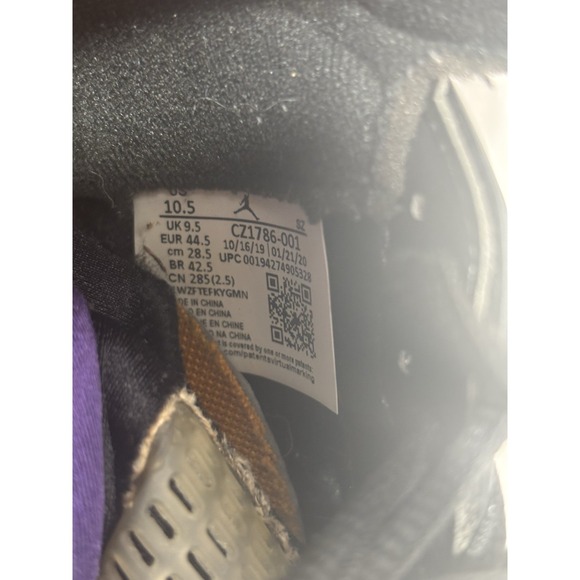 Air Jordan 5 Retro Top‎ 3 Size 10.5 Used Condition CZ7186-001 main image 7